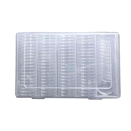 Münzspeicherbox - Coin Organizer Storage Case, Safe Coin Collector Box | Münzspeicherung für Sammlung, transparente Münz -Display -Box, langlebiger Münzhalter für Münzen, Collector's Coin Storage Box Münzspeicherbox - Coin Organizer Storage Case, Safe Coin Collector Box | Münzspeicherung für Sammlung, transparente Münz -Display -Box, langlebiger Münzhalter für Münzen, Collector's Coin Storage Box von Generisch