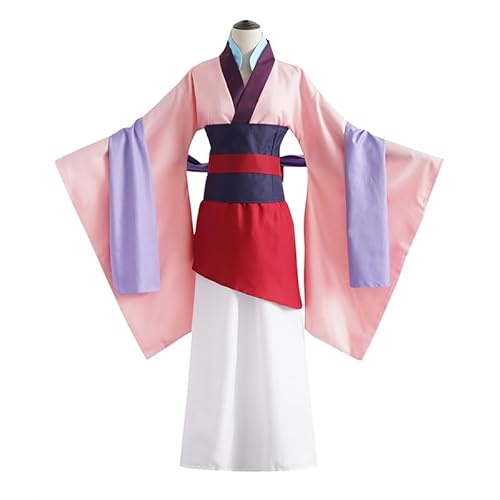 Mulans Anime Cosplay Kostüme Dress Up Outfits für Halloween Karneval Party für Erwachsene Anime Fans von Generisch