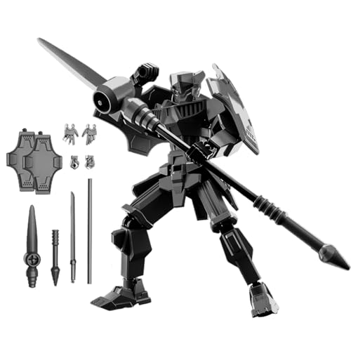 Multi Jointed Figuren, Gelenkroboter, 3D bewegliche Figur, Sammelaktion, 13 cm Schreibtischdekoration, einzigartiges Roboter-Design, bewegliche Gelenke, Desktop-Dekoration, kreatives von Generisch