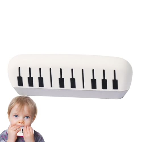 Mundharmonika für Kinder, tragbare Musik für die Früherziehung, Atemkontrolle, leichtes Kleinkind-Atemkontroll-Lerninstrument für Erwachsene, Anfänger, Mädchen, Jungen Mundharmonika für Kinder, tragbare Musik für die Früherziehung, Atemkontrolle, leichtes Kleinkind-Atemkontroll-Lerninstrument für Erwachsene, Anfänger, Mädchen, Jungen von Generisch