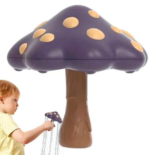 Mushroom Bath Sprinkler Toy, Gyroscope Water Sprayer, 4.92x5.12 Inches Rotating Gyroscope Design, Fun Bathtub Toy for Kids, Boys & Girls, Home von Generisch