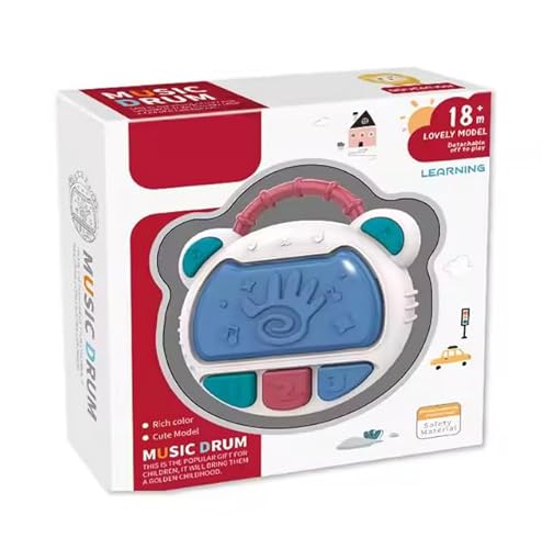 Musikalisches Lernspielzeug für Kleinkinder, Sensorisches Musikinstrument mit Lichteffekten, 11,5 x 12,2 x 4,1 cm Musikalisches Lernspielzeug für Kleinkinder, Sensorisches Musikinstrument mit Lichteffekten, 11,5 x 12,2 x 4,1 cm von Generisch