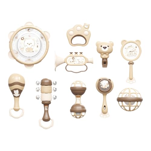 Musikinstrumente Für Kinder - Rhythmusspielzeug für Kinder - Pädagogische Multi-Sensorische Percussion Instrumente für Spielzimmer, Reise, Kinderzimmer, ab 18 Musikinstrumente Für Kinder - Rhythmusspielzeug für Kinder - Pädagogische Multi-Sensorische Percussion Instrumente für Spielzimmer, Reise, Kinderzimmer, ab 18 von Generisch
