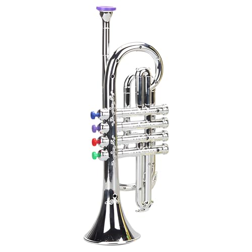 Musikinstrumente Spielzeug Trompete | Spielzeug -Trompete | Instrumente Kinder Spielzeug Trompete Musical Horn | Eltern-Kind-Musikinstrumente unterrichten Hilfsmittel für Mädchen Kleinkind Kind von Generisch