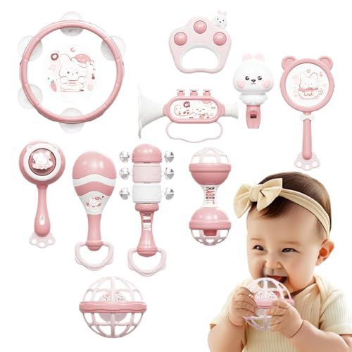 Musikinstrumente für Kleinkinder - Percussion Musikspielzeug für Kinder im Vorschulalter - Sinnesfördernde Percussion Instrumente Ab 18 Monaten Für Zuhause Musikinstrumente für Kleinkinder - Percussion Musikspielzeug für Kinder im Vorschulalter - Sinnesfördernde Percussion Instrumente Ab 18 Monaten Für Zuhause von Generisch