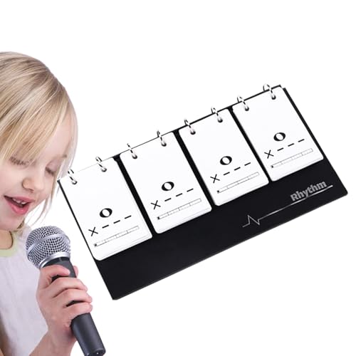 Musiknoten-Lernkarten, Musik-Lernkarten für Klavier, Notiz-Trainingskarte Musiktheorie | Desktop-Dekoration, Musikunterrichts-Requisiten, Musiknotations-Lernkarte für Musiklerner von Generisch