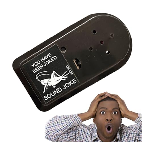 Nerviger -Sound -Streich - Hidden Chirp Noise Gag Toy, Aprilscherz des Tages Streich | Kleine Witzmaschine, gefälschter Insekten -Soundhersteller für Büro, Zuhause, Nachbarn, lustiger Trickspi von Generisch