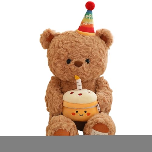 Nettes Bärenplüschkissen, Plüschbärenpuppe - Weicher entzückender Bärenplüsch 15 Zoll - Weiche Fuchs Huggable -Kissenspielzeug 15 Zoll für Auto, Sofa, Couch Nettes Bärenplüschkissen, Plüschbärenpuppe - Weicher entzückender Bärenplüsch 15 Zoll - Weiche Fuchs Huggable -Kissenspielzeug 15 Zoll für Auto, Sofa, Couch von Generisch