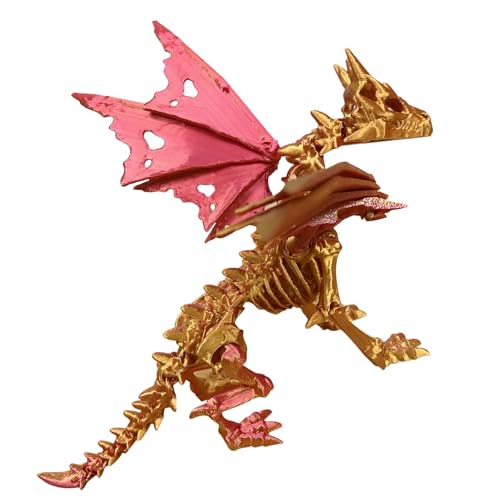 Neuer -Gedruckter Geisterdrache mit Farbwechsel, Skelett-Drachenfigur, Gedruckter gotischer Skelett-Knochendrache, realistische farbwechselnde -gedruckte Drachenfigur für Kinder Neuer -Gedruckter Geisterdrache mit Farbwechsel, Skelett-Drachenfigur, Gedruckter gotischer Skelett-Knochendrache, realistische farbwechselnde -gedruckte Drachenfigur für Kinder von Generisch