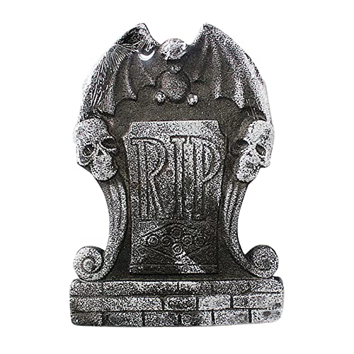 Neugeborene Rassel 1 STÜCKE Halloween Schaum RIP Grabsteine Halloween Dekorationen Rasen Haus Dekorationen Zauberstift Mit Unsichtbarer Tinte (C, One Size) von Generisch