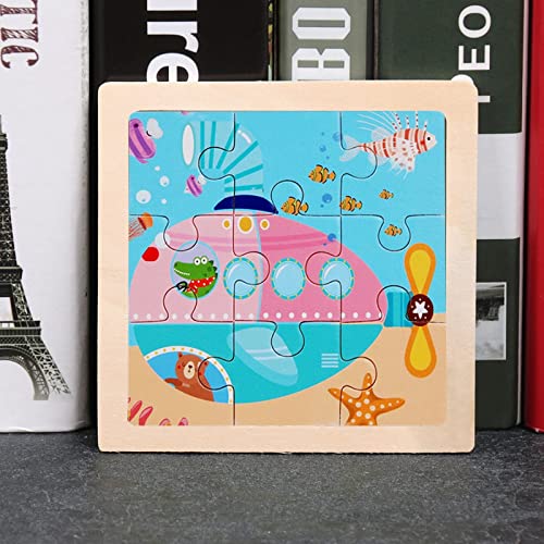 Neunteiliges Holzpuzzle Cartoon Tierauto Früherziehung für Pädagogisches Puzzle Holzspielzeug Kinderpuzzle Holz Puzzles Kinderspielzeug Flache Heimdekoration Geschenke Jungen Mädchen (B, One Size) Neunteiliges Holzpuzzle Cartoon Tierauto Früherziehung für Pädagogisches Puzzle Holzspielzeug Kinderpuzzle Holz Puzzles Kinderspielzeug Flache Heimdekoration Geschenke Jungen Mädchen (B, One Size) von Generisch