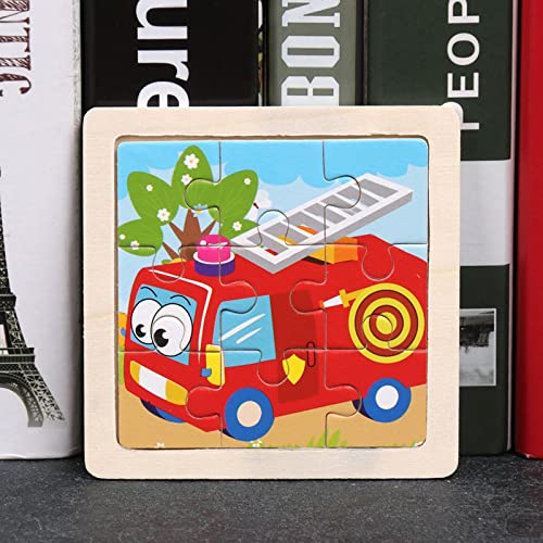 Neunteiliges Holzpuzzle Cartoon Tierauto Früherziehung für Pädagogisches Puzzle Holzspielzeug Kinderpuzzle Holz Puzzles Kinderspielzeug Flache Heimdekoration Geschenke Jungen Mädchen (E, One Size) Neunteiliges Holzpuzzle Cartoon Tierauto Früherziehung für Pädagogisches Puzzle Holzspielzeug Kinderpuzzle Holz Puzzles Kinderspielzeug Flache Heimdekoration Geschenke Jungen Mädchen (E, One Size) von Generisch