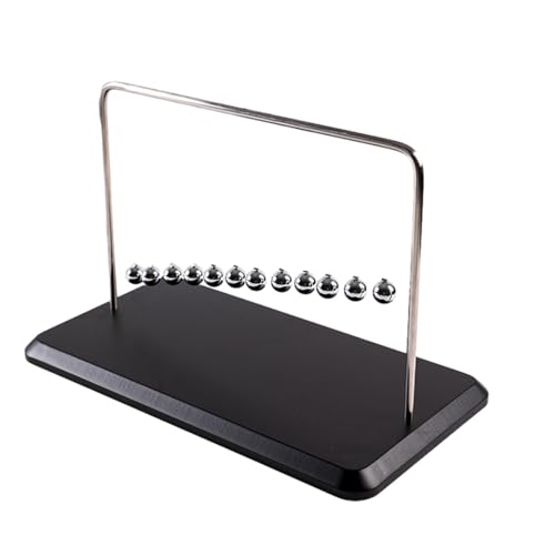Newtons Cradle -Pendel - Gadget der Wissenschaftsphysik, Swinging Ball Toy | Interaktives Physikmodell mit Bildungseinstellungen, Kinetikspielzeug für kinetische Bewegungen für Heimatträte, Bildungsde Newtons Cradle -Pendel - Gadget der Wissenschaftsphysik, Swinging Ball Toy | Interaktives Physikmodell mit Bildungseinstellungen, Kinetikspielzeug für kinetische Bewegungen für Heimatträte, Bildungsde von Generisch