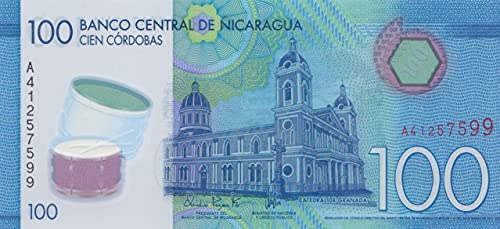 Nicaragua Pick-Nr: 212a bankfrisch (I) L.2014 (2015) 100 Córdobas Polymer (Banknoten für Sammler) von Generisch