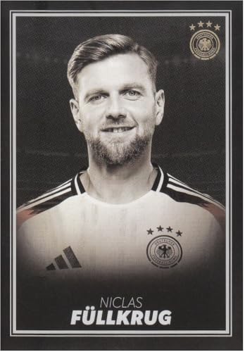Niclas Füllkrug Lücke Stürmer DFB-Team 2024, Panini Fußball Sammelkarte FOC-23 von Generisch