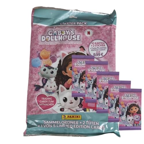 Niedliche Sammelkarten mit beliebten Katzen-Charakteren | 1x Starterpack + 5X Booster Niedliche Sammelkarten mit beliebten Katzen-Charakteren | 1x Starterpack + 5X Booster von Generisch