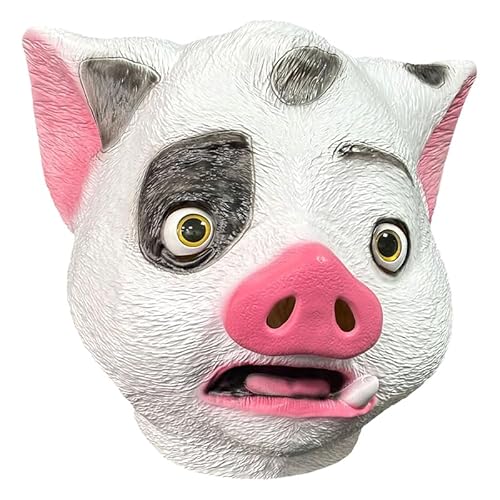 Niedliche Schweinekopfmaske Tier Ferkel Dress Up Hut für Halloween Weihnachten Party Kostüm Halloween Karneval Maskerade Geburtstag Party Spiel Cosplay Kostüm Zubehör Requisiten Niedliche Schweinekopfmaske Tier Ferkel Dress Up Hut für Halloween Weihnachten Party Kostüm Halloween Karneval Maskerade Geburtstag Party Spiel Cosplay Kostüm Zubehör Requisiten von Generisch