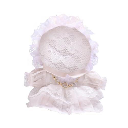 Niedliche und Klassische Puppenzubehör, DIY Puppenkleidung für 17/14cm Puppen, Modische -Spielzeugkleidung, Passende Plüsch Kleidungsset, Kinder Geschenke(Ohne Puppe) von Generisch