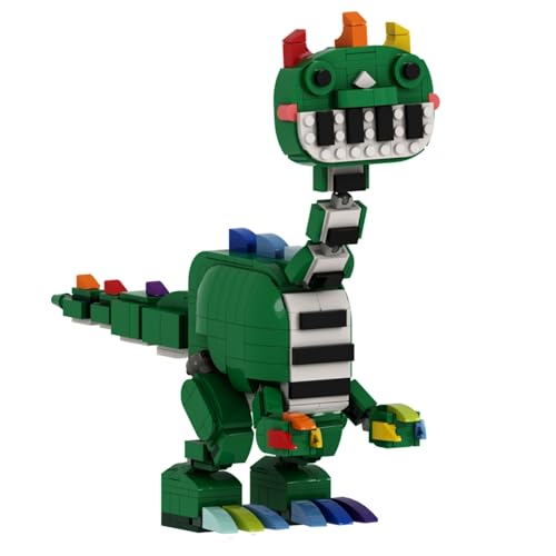 Nightmare Critters Building Blocks Sets, Nightmare CrittersToys, Fun Bot Normal Form, Monster Horror Game Action Figure Model Display and Collectible, Fun Building Bricks for Christmas (Stil 10) von Generisch