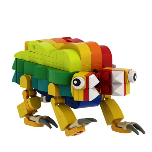 Nightmare Critters Building Blocks Sets, Nightmare CrittersToys, Fun Bot Normal Form, Monster Horror Game Action Figure Model Display and Collectible, Fun Building Bricks for Christmas (Stil 11) von Generisch