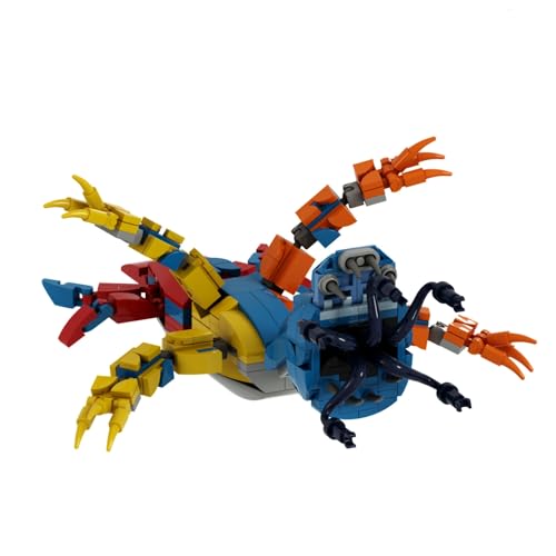 Nightmare Critters Building Blocks Sets, Nightmare CrittersToys, Fun Bot Normal Form, Monster Horror Game Action Figure Model Display and Collectible, Fun Building Bricks for Christmas (Stil 12) von Generisch