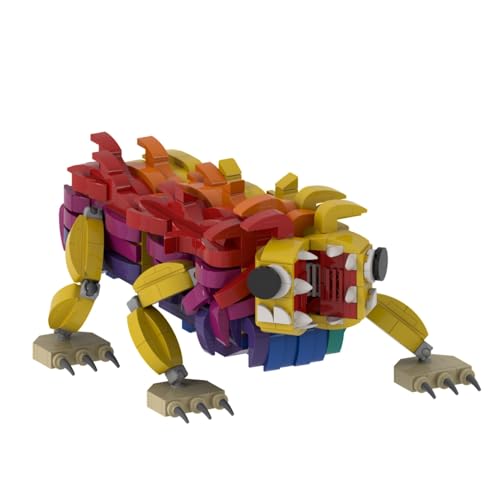 Nightmare Critters Building Blocks Sets, Nightmare CrittersToys, Fun Bot Normal Form, Monster Horror Game Action Figure Model Display and Collectible, Fun Building Bricks for Christmas (Stil 14) von Generisch