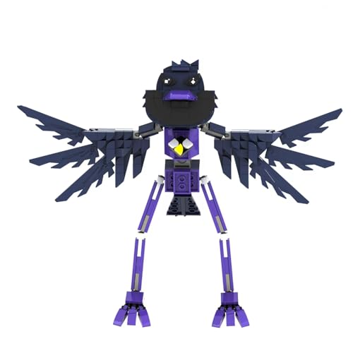 Nightmare Critters Building Blocks Sets, Nightmare CrittersToys, Fun Bot Normal Form, Monster Horror Game Action Figure Model Display and Collectible, Fun Building Bricks for Christmas (Stil 3) von Generisch