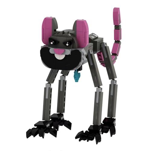 Nightmare Critters Building Blocks Sets, Nightmare CrittersToys, Fun Bot Normal Form, Monster Horror Game Action Figure Model Display and Collectible, Fun Building Bricks for Christmas (Stil 4) von Generisch