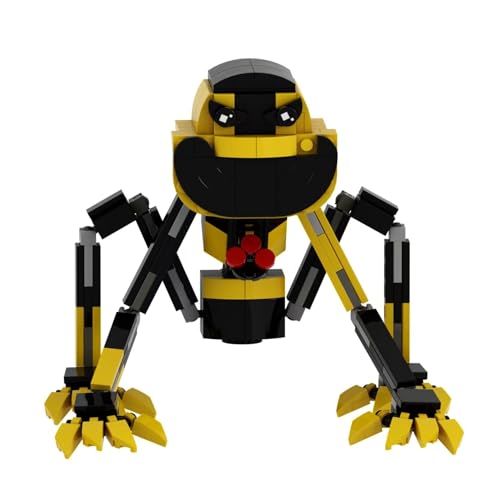 Nightmare Critters Building Blocks Sets, Nightmare CrittersToys, Fun Bot Normal Form, Monster Horror Game Action Figure Model Display and Collectible, Fun Building Bricks for Christmas (Stil 5) von Generisch
