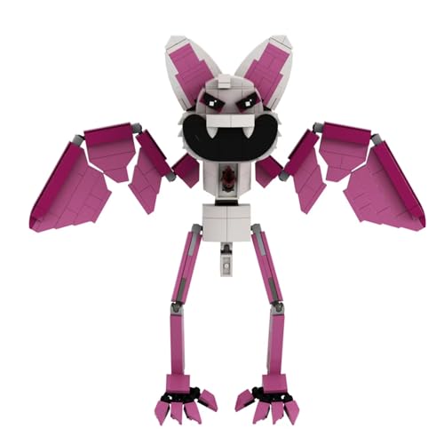 Nightmare Critters Building Blocks Sets, Nightmare CrittersToys, Fun Bot Normal Form, Monster Horror Game Action Figure Model Display and Collectible, Fun Building Bricks for Christmas (Stil 7) von Generisch