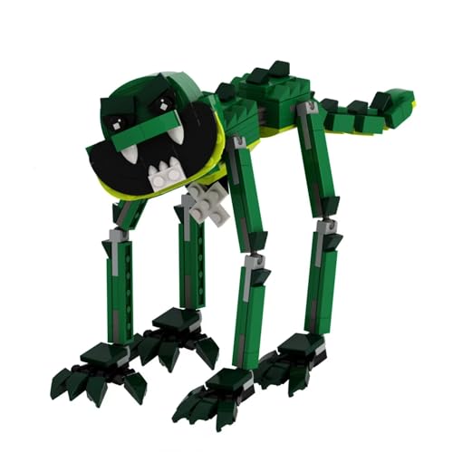 Nightmare Critters Building Blocks Sets, Nightmare CrittersToys, Fun Bot Normal Form, Monster Horror Game Action Figure Model Display and Collectible, Fun Building Bricks for Christmas (Stil 8) von Generisch