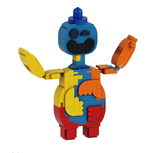 Nightmare Critters Building Blocks Sets, Nightmare CrittersToys, Fun Bot Normal Form, Monster Horror Game Action Figure Model Display and Collectible, Fun Building Bricks for Christmas (Stil 9) von Generisch