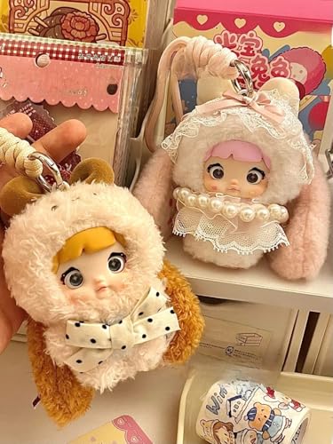 Nommi Blind Box Sammelfigur – Lafufu Serie | Lovely Emma Blind Box inspiriert von Popmart | 1 zufälliges Maskottchen, Schlüsselanhänger, Sammlerstück von Generisch