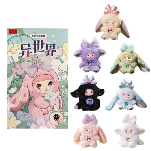 Nommi Fantasy World Serie Blind Box Action Figuren Mystery Box Nettes zufälliges Spielzeug Geburtstagsgeschenk Weihnachten Sammelspielzeug für Desktop Ornamente, 1PC von Generisch