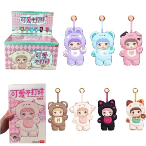 Nommi Loveliness Never Ends Series Figuren - Zufällige Actionfiguren, Plüschspielzeug, Sammelfiguren und Sammler Kunstspielzeug - Geschenk (Nommi Loveliness Never Ends 6pcs) von Generisch