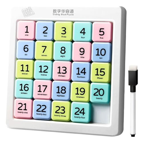 Number Slide Puzzle,Gehirntrainingsspiel | 6x6 Zahlen Schiebespiel zur Förderung von logischem Denken, kognitiver Entwicklung und frühkindlichem Lernen für Kindergarten, Vorschule und Unterricht Number Slide Puzzle,Gehirntrainingsspiel | 6x6 Zahlen Schiebespiel zur Förderung von logischem Denken, kognitiver Entwicklung und frühkindlichem Lernen für Kindergarten, Vorschule und Unterricht von Generisch
