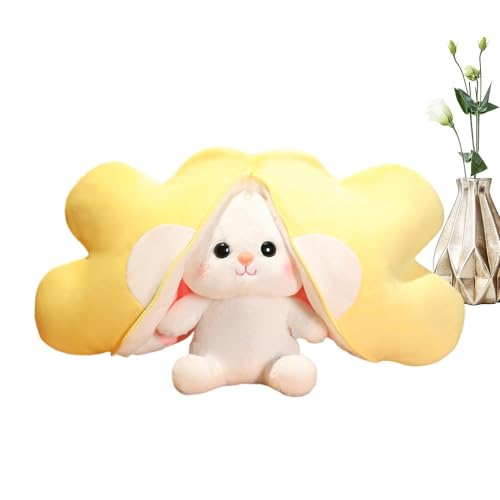 Obsthasen Plüsch, Hase transformiert - Reversible Stofftiere für Mädchen - Entzückende süße stickige Puppe, süßes Stofftier mit Toast Design für Kinder Erwachsene Geburtstag von Generisch