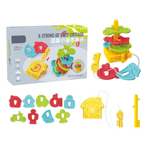 Obstspieße, Fädelspiel Für Und Gemüse, Lernspielzeug Zum Auffädeln Von Perlen, Schspiele, Logikspiele, Kinder Spielzeug 2 Jahre (C) von Generisch