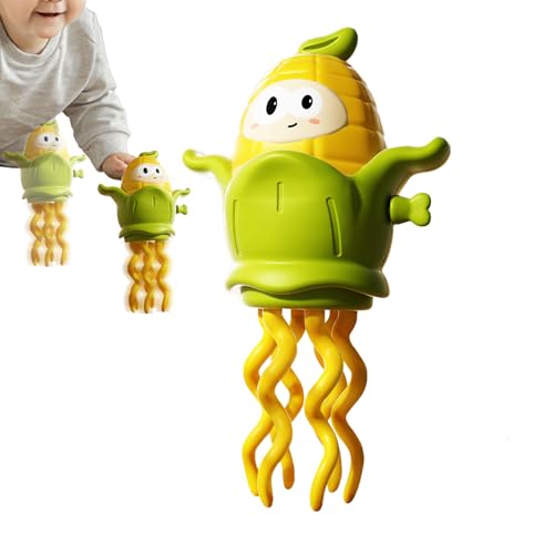 Octopus Baby Spielzeug - Maisförmiger Krake Bewegliches Spielzeug,Interaktives Lernspiel Für Mädchen Geburtstag Indoor Spielzimmer Kinderzimmer Kindergarten Bad Feiern von Generisch