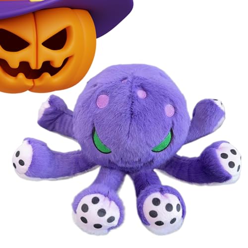 Oktopus Stofftier - Emotionales Beruhigendes Begleiter Stofftier Cartoon Puppe | Realistisches Meerestier Oktopus Modell Deko,Für Kinder Mädchen Frauen Männer Teens von Generisch