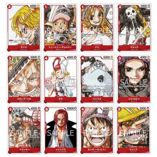 One Piece Card Game - Film Red Finale Promo Pack 12 Karten - Japanisch One Piece Card Game - Film Red Finale Promo Pack 12 Karten - Japanisch von Naisee