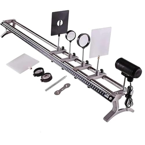 Optisches Bank-Set mit konkav-konvexer Linse, für Lichtquelle, kleine Löcher, Bildexperimente im Physikunterricht Optisches Bank-Set mit konkav-konvexer Linse, für Lichtquelle, kleine Löcher, Bildexperimente im Physikunterricht von Generisch