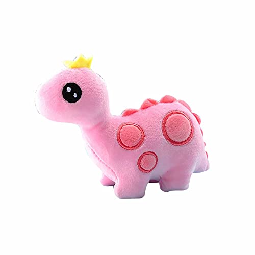 Original Plüschtier Dinosaurier Puppe Puppe Puppe Maschine Plüsch Anhänger Miniplüschtier Set (A, One Size) von Generisch