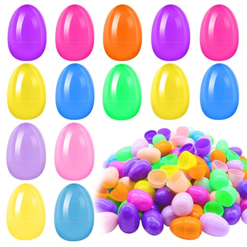 Osterei, Eierschale mit gedrehter Öffnung, wasserdichte Geschenkverpackung, wiederverwendbar, farbige Kunststoff-Eierschale für Klassenzimmerpreise Osterei, Eierschale mit gedrehter Öffnung, wasserdichte Geschenkverpackung, wiederverwendbar, farbige Kunststoff-Eierschale für Klassenzimmerpreise von Generisch