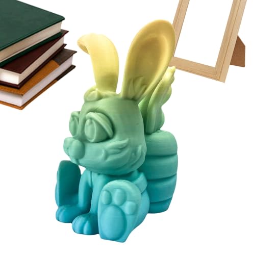 Ostereifiguren, 3D -gedruckte Eier | Festival Kaninchen -Figur | 3D -Drucktiere ation für Garten Heimtisch Esszimmer Mantel Ostereifiguren, 3D -gedruckte Eier | Festival Kaninchen -Figur | 3D -Drucktiere ation für Garten Heimtisch Esszimmer Mantel von Generisch