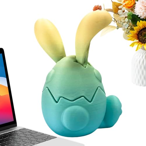 Ostereifiguren, 3D -gedruckte Eier | Kaninchen -Spielzeug Figur - 3D -Drucktiere ation für Garten Heimtisch Esszimmer Mantel Ostereifiguren, 3D -gedruckte Eier | Kaninchen -Spielzeug Figur - 3D -Drucktiere ation für Garten Heimtisch Esszimmer Mantel von Generisch