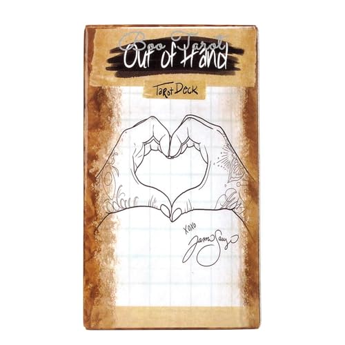 Out of Hand Tarot Deck, Tarot Board Game, Oracle Card Game, Fun Table Game, Divination Tools, 78-Piece Tarot Deck, Tarot Divination Cards, Fun, 10.5 * 7 * 3cm, : Color Box, Pp Seal Out of Hand Tarot Deck, Tarot Board Game, Oracle Card Game, Fun Table Game, Divination Tools, 78-Piece Tarot Deck, Tarot Divination Cards, Fun, 10.5 * 7 * 3cm, : Color Box, Pp Seal von Generisch