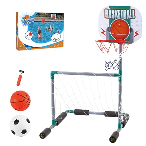 Outdoor Pool Basketball Hoop, Swimmingpool -Basketballspiel - Schwimmende aufblasbare Pool -Basketballspielzeug | Einstellbare Höhe im Innenbereich im Freien im Freien Wasserspielzeug für Erwachsene u Outdoor Pool Basketball Hoop, Swimmingpool -Basketballspiel - Schwimmende aufblasbare Pool -Basketballspielzeug | Einstellbare Höhe im Innenbereich im Freien im Freien Wasserspielzeug für Erwachsene u von Generisch