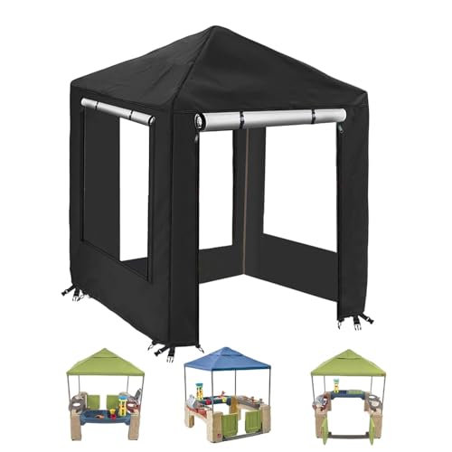 Outdoor-Spielhausabdeckung für Kinder, wasserdichte Spielhausabdeckung, Sonnenschutzabdeckung für Spielhaus, Wasserdichte Sonnenschutz-Spielhausabdeckung mit seitlichem Reißverschluss, Spielhausabdeck Outdoor-Spielhausabdeckung für Kinder, wasserdichte Spielhausabdeckung, Sonnenschutzabdeckung für Spielhaus, Wasserdichte Sonnenschutz-Spielhausabdeckung mit seitlichem Reißverschluss, Spielhausabdeck von Generisch