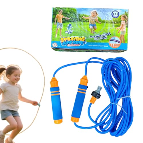 Outdoor Sprinkler Für Kinder | Spielzeug Seil Mit Sprühfunktion Für Outdoor Spaß,2-in-1 Interaktives Spielzeug Springseil mit Sprühdüsen + Outdoorspaß für Familienfeste Outdoor Sprinkler Für Kinder | Spielzeug Seil Mit Sprühfunktion Für Outdoor Spaß,2-in-1 Interaktives Spielzeug Springseil mit Sprühdüsen + Outdoorspaß für Familienfeste von Generisch